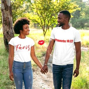 His&Her Proverbs Shirt Set